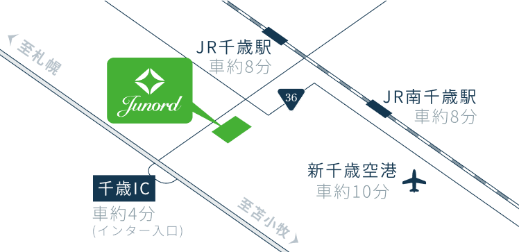 ジュノール千歳真々地