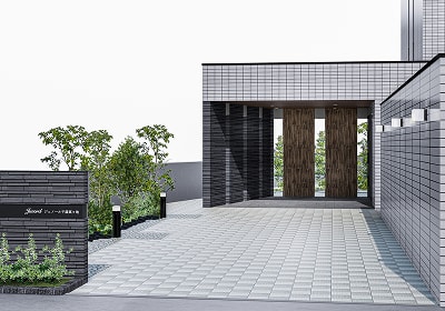 外観エントランス